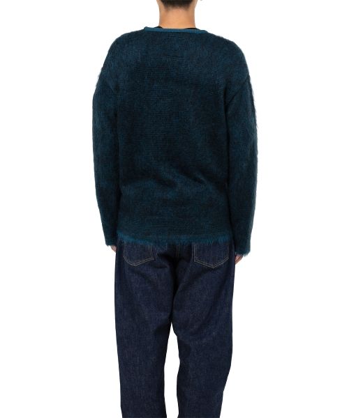 "MASSES x MMY" Mohair Knit Cardigan