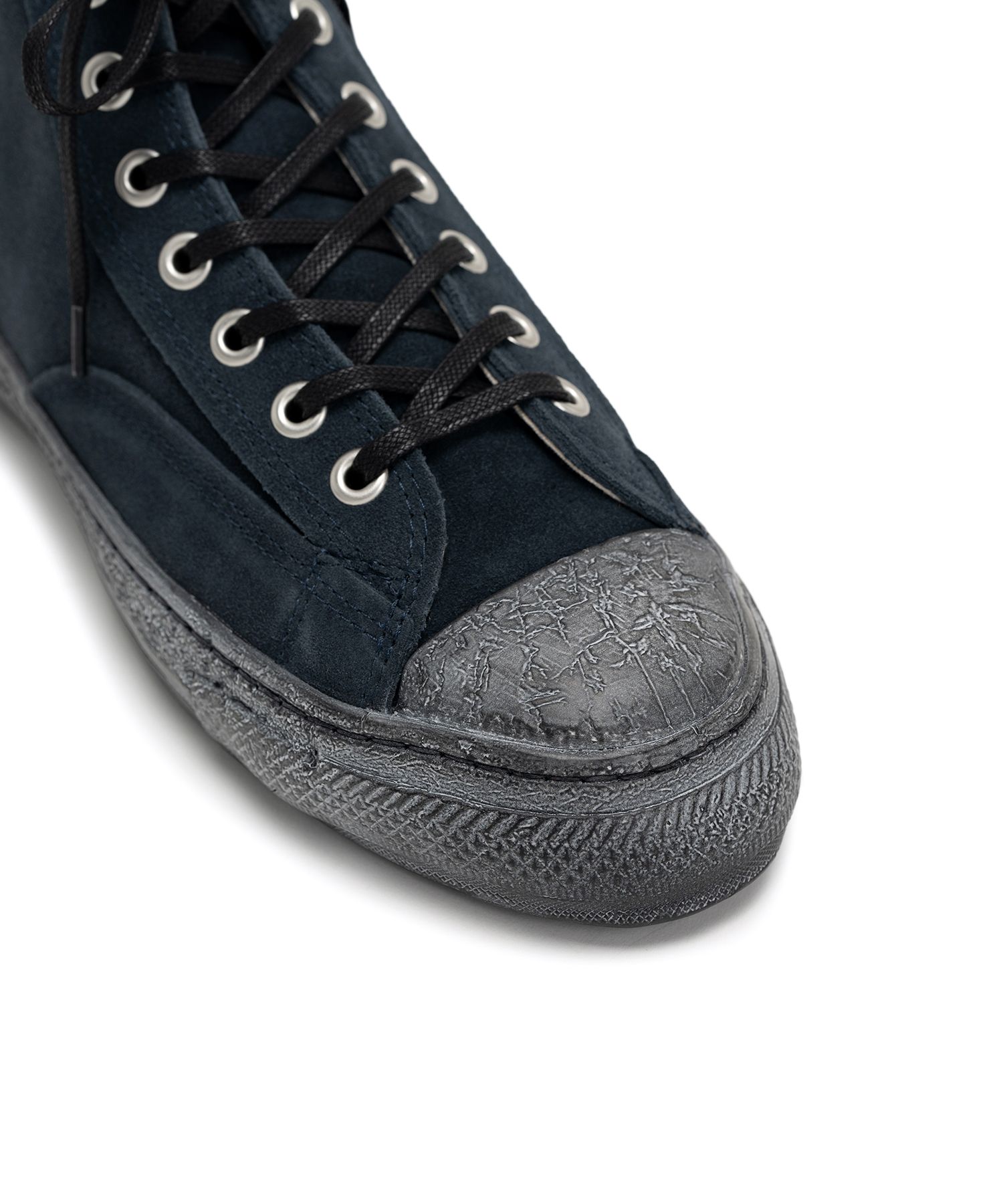 "MASSES x General Scale."PAST Sole Suede High-top Sneaker