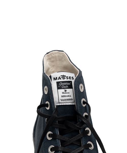 "MASSES x General Scale."PAST Sole Suede High-top Sneaker