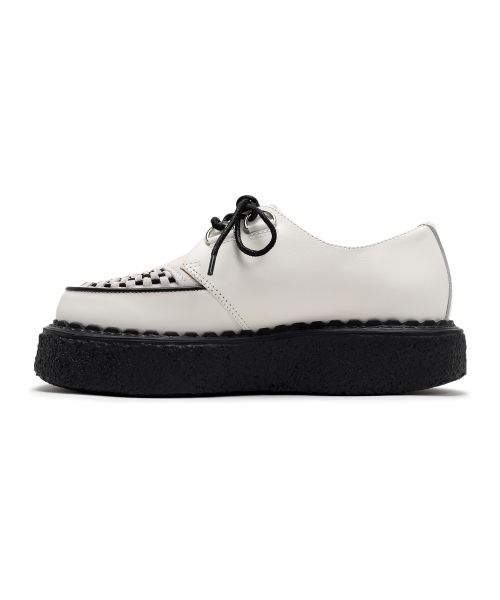 BEDWIN & THE MMY General Scale. "DAVID" Leather Inter Lace Shoes