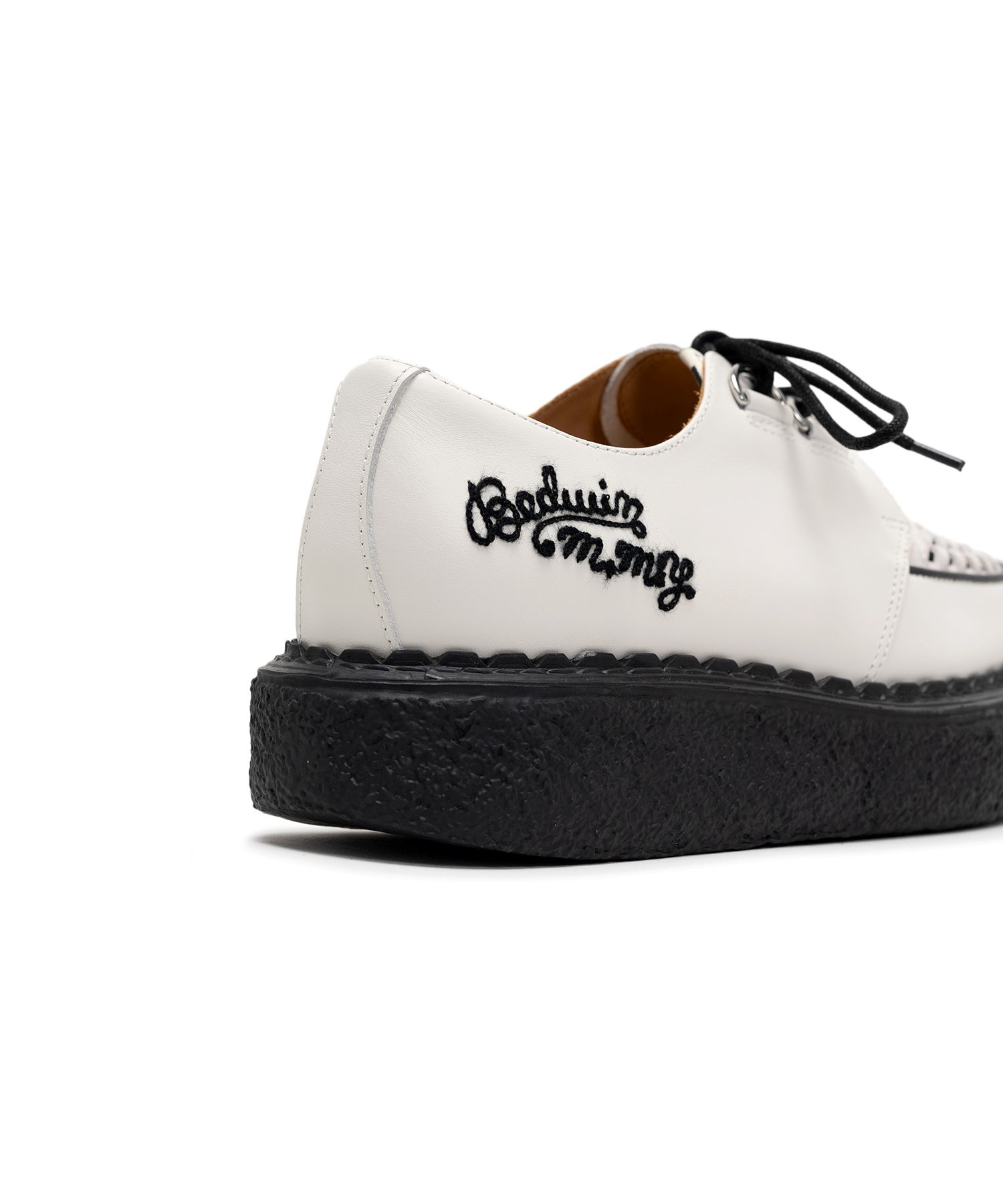 BEDWIN & THE MMY General Scale. "DAVID" Leather Inter Lace Shoes