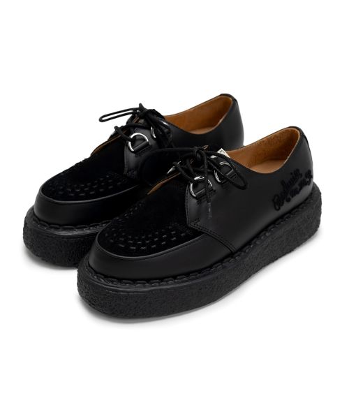 BEDWIN & THE MMY General Scale. "DAVID" Leather Inter Lace Shoes