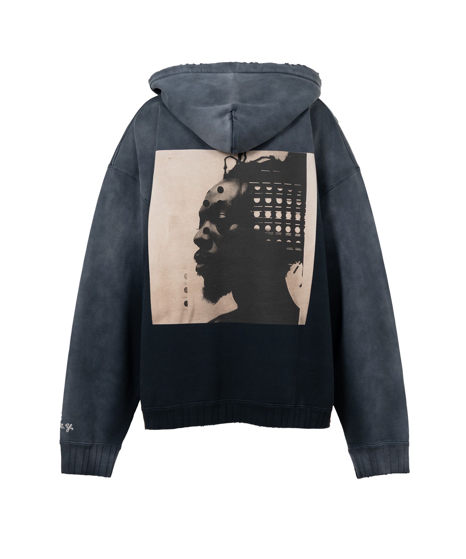 MAISON MIHARA YASUHIROユーズド加工コート ウエストベルト付 Maison MIHARA YASUHIRO - Single Draped M51Coat - シングル