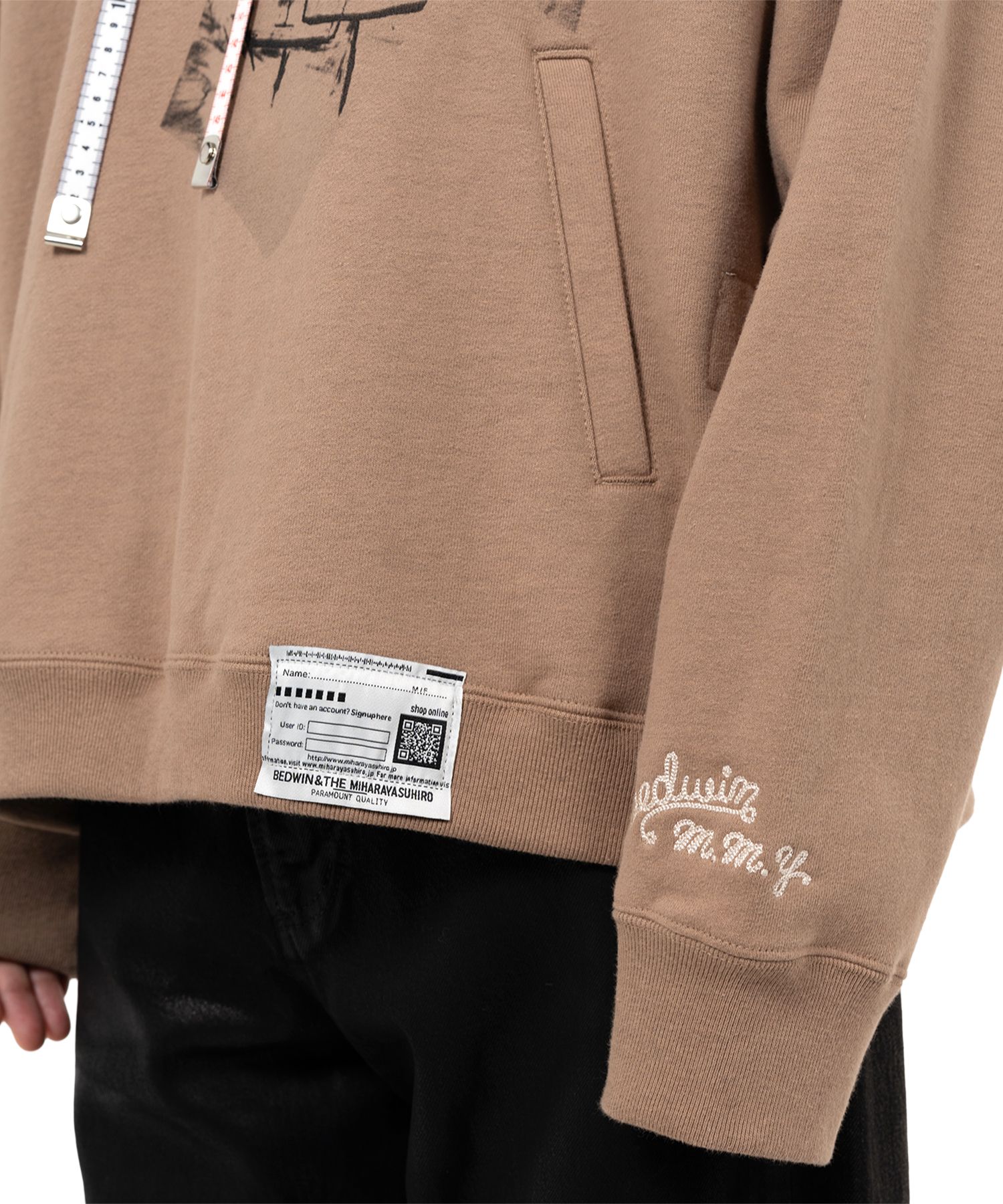 "BEDWIN & THE MMY” DJ Print Hoodie