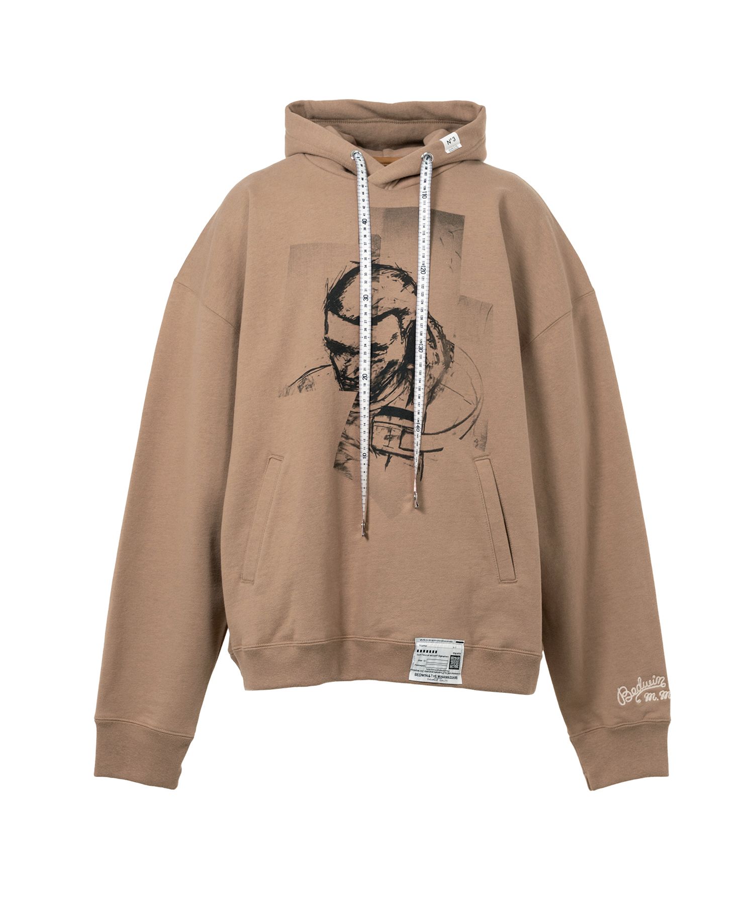 "BEDWIN & THE MMY” DJ Print Hoodie
