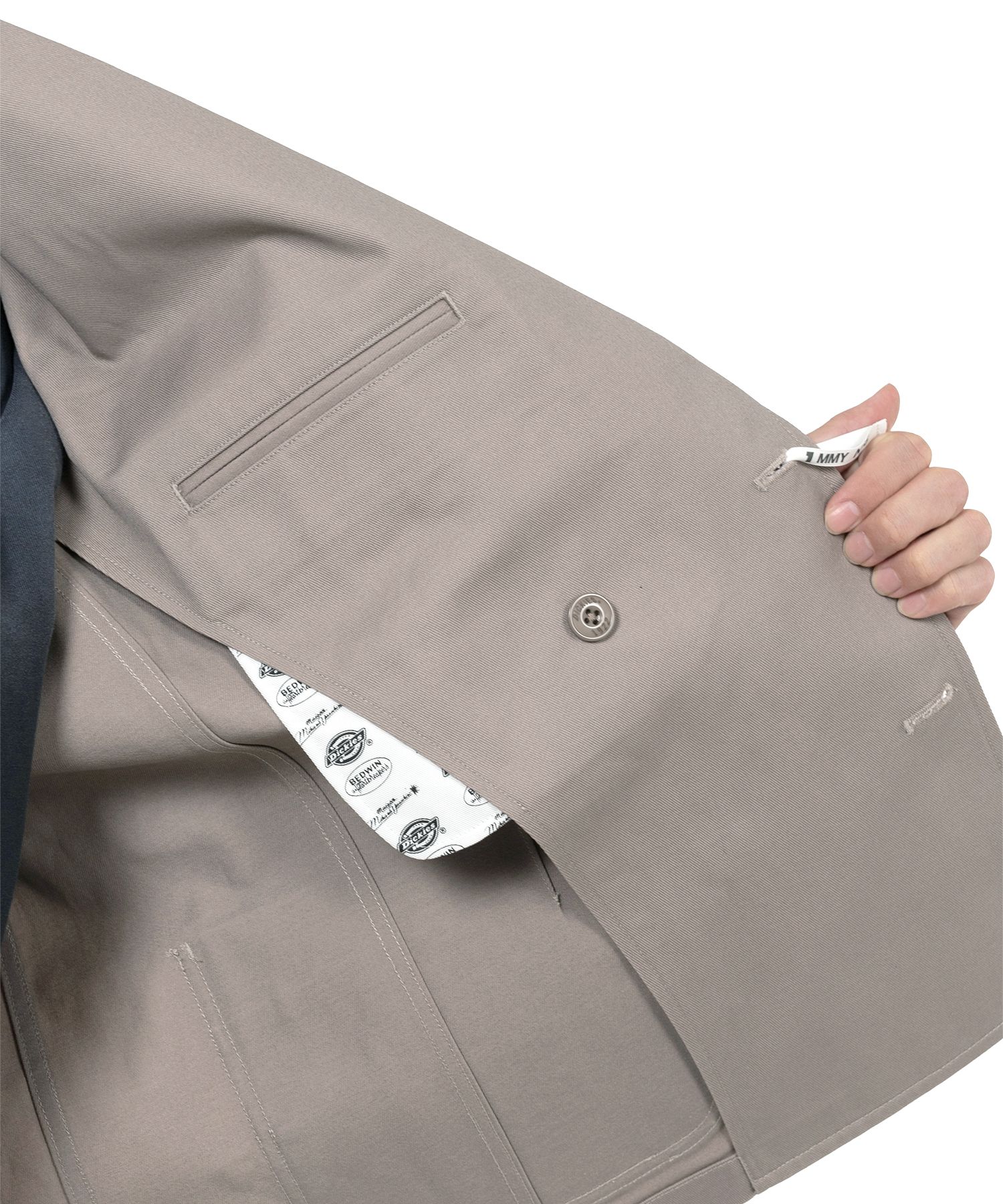 "BEDWIN & THE MMY × Dickies” Double-Breasted Jacket