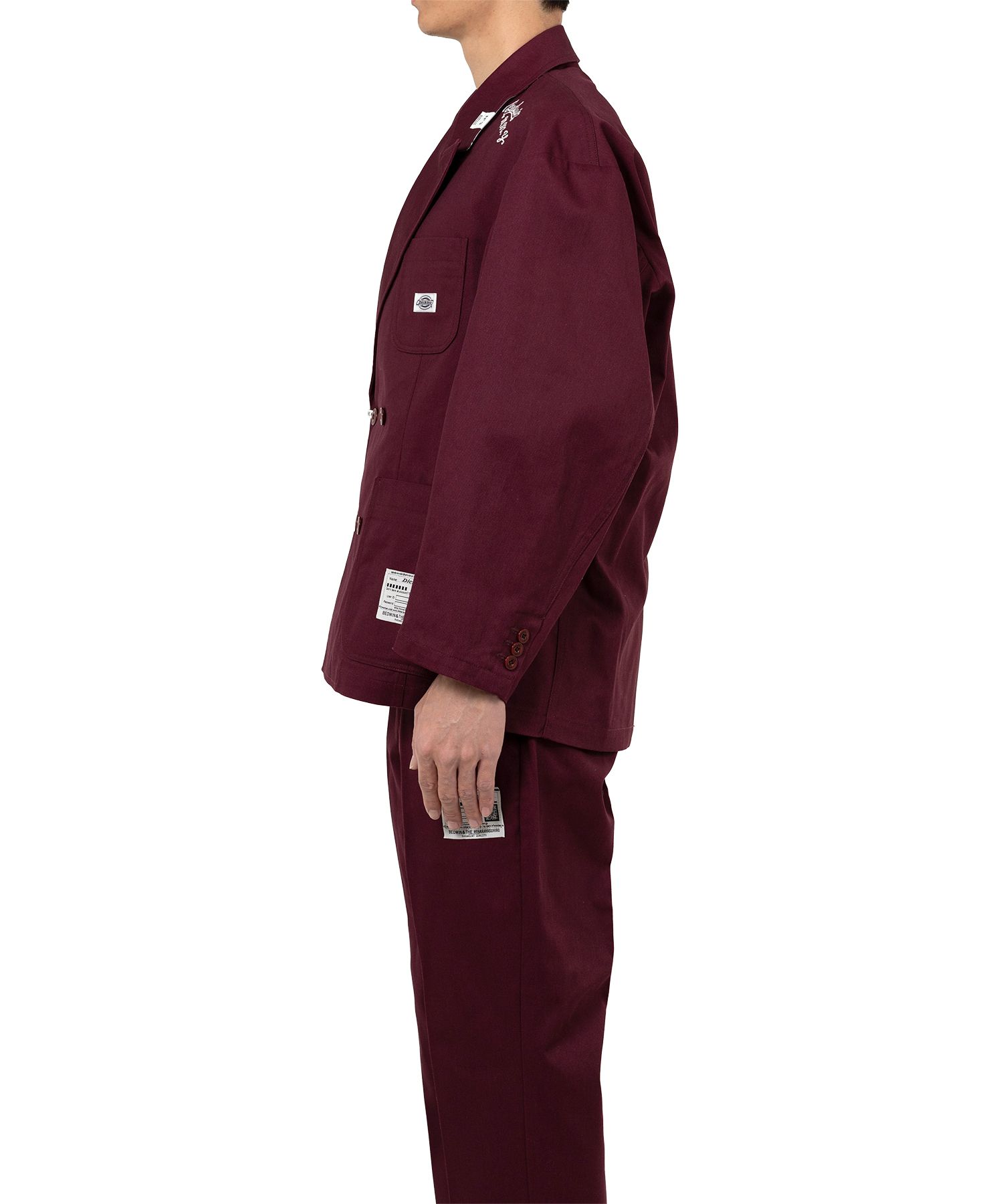 "BEDWIN & THE MMY × Dickies” Double-Breasted Jacket