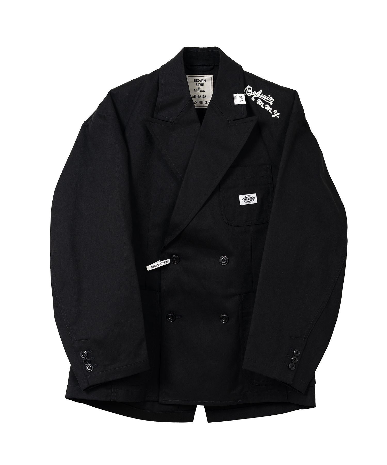 "BEDWIN & THE MMY × Dickies” Double-Breasted Jacket