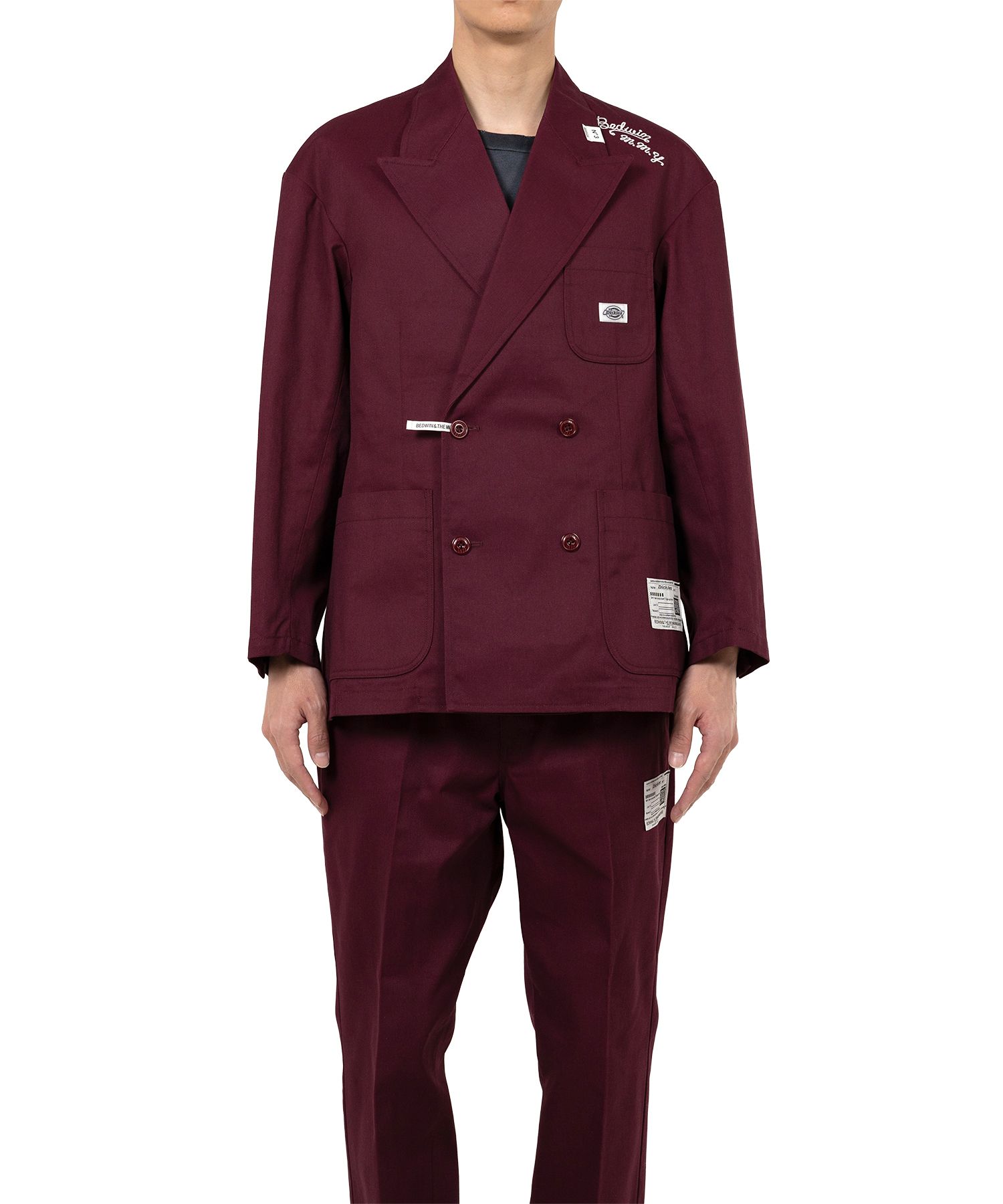 "BEDWIN & THE MMY × Dickies” Double-Breasted Jacket
