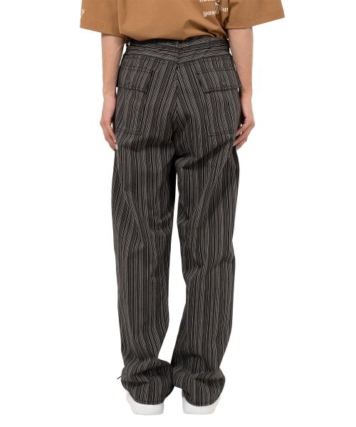 "BEDWIN & THE MMY” Stripe Bush Pants
