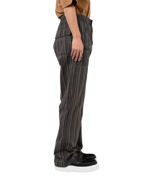 "BEDWIN & THE MMY” Stripe Bush Pants