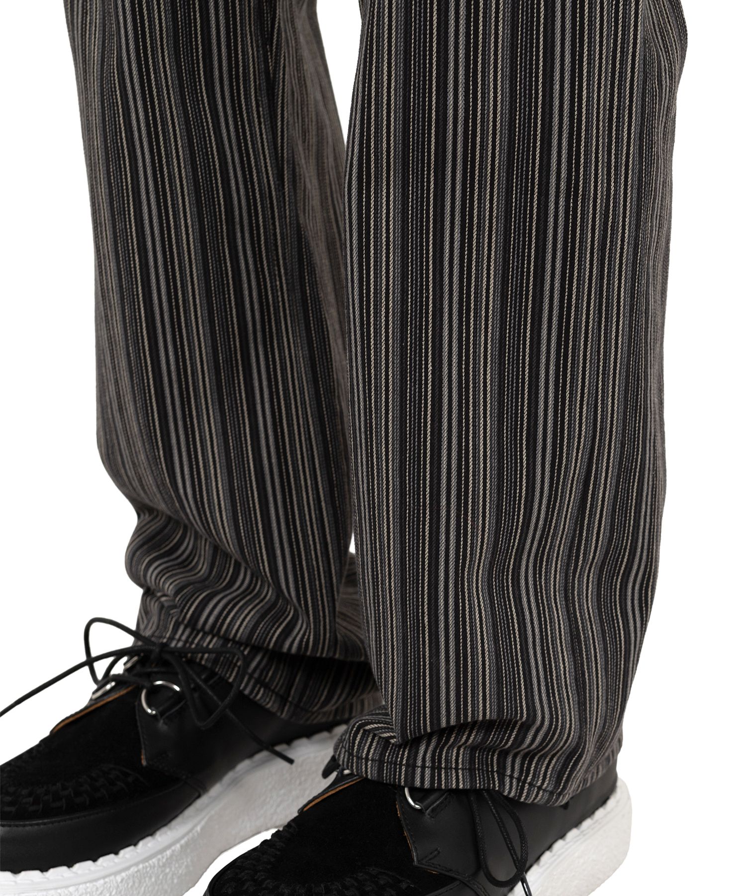 "BEDWIN & THE MMY” Stripe Bush Pants