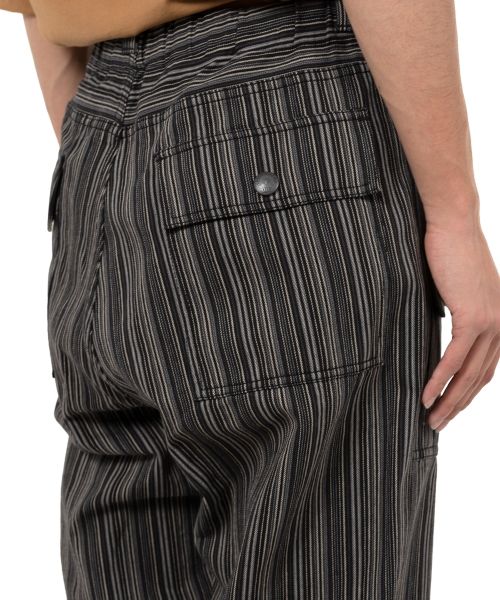 "BEDWIN & THE MMY” Stripe Bush Pants