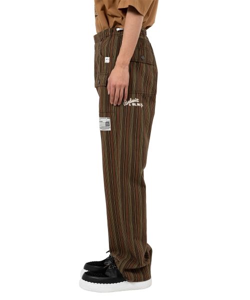 "BEDWIN & THE MMY” Stripe Bush Pants