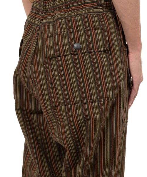 "BEDWIN & THE MMY” Stripe Bush Pants