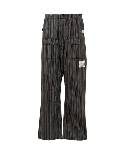 "BEDWIN & THE MMY” Stripe Bush Pants