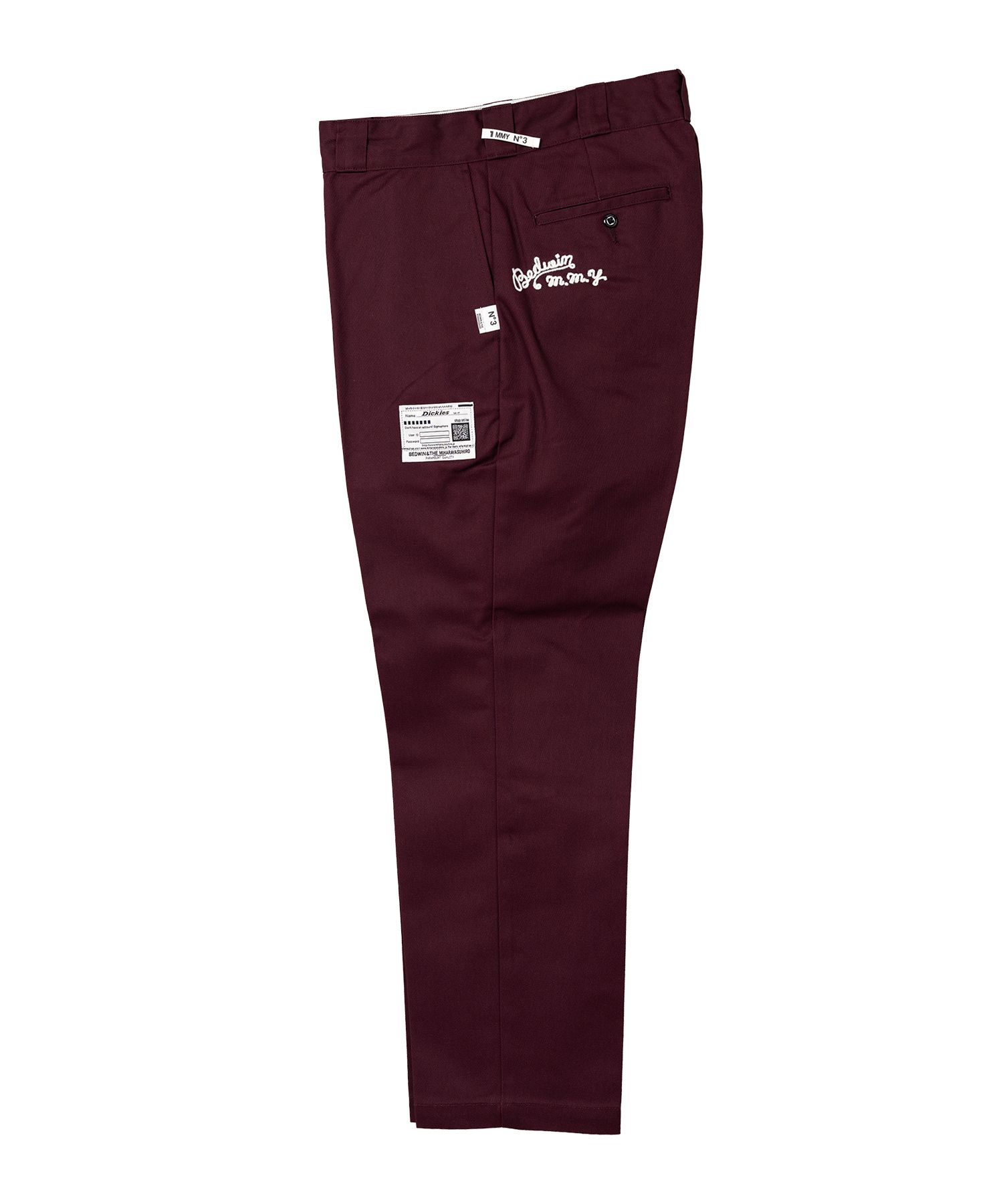 "BEDWIN & THE MMY × Dickies” Straight Pants