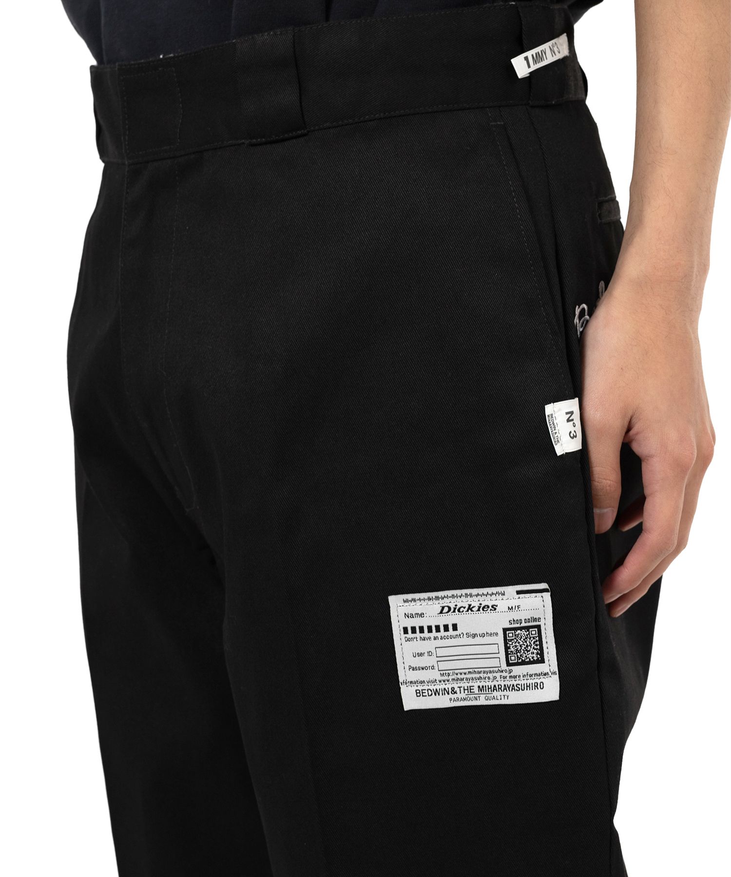 "BEDWIN & THE MMY × Dickies” Clopped Pants