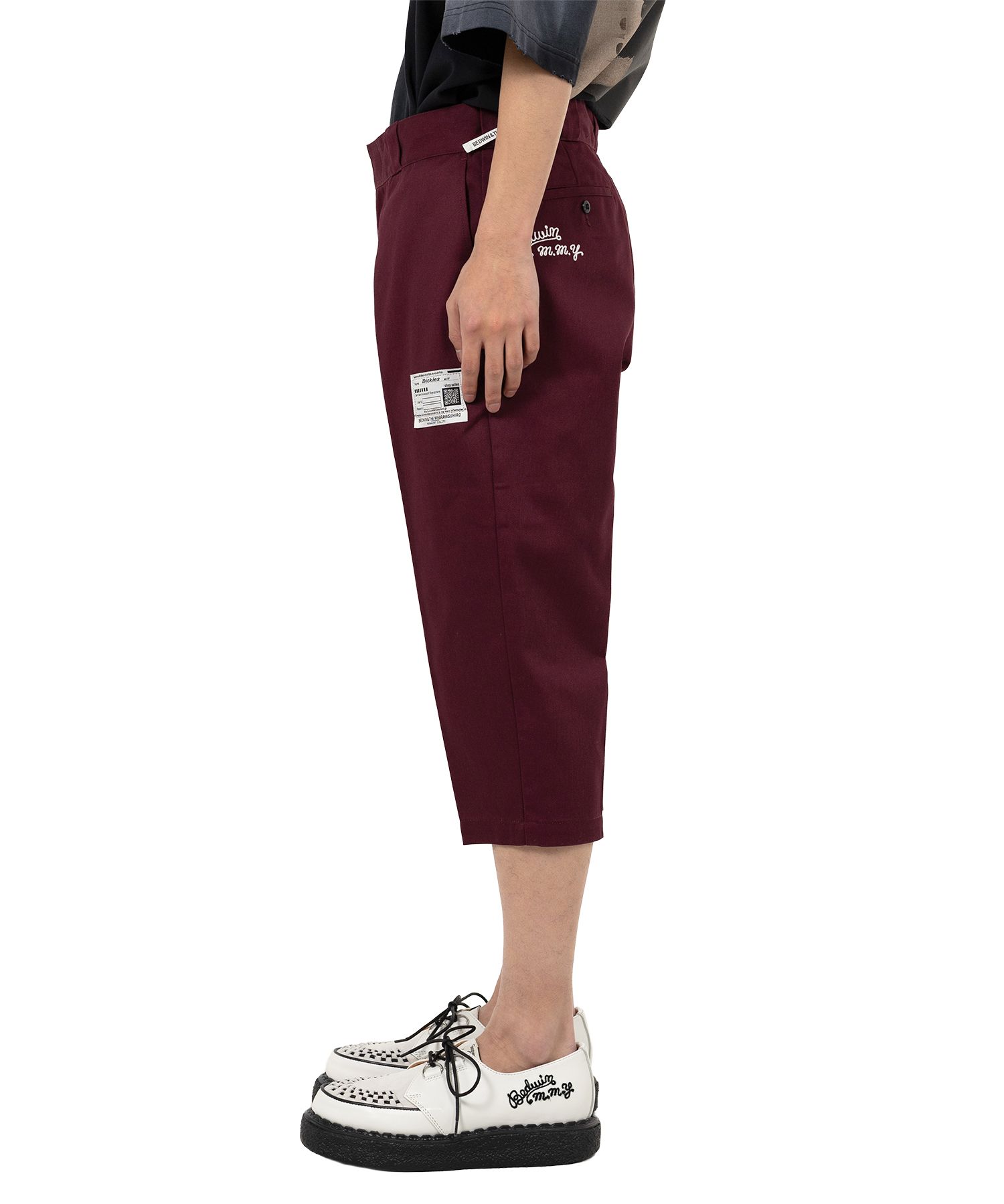 "BEDWIN & THE MMY × Dickies” Clopped Pants