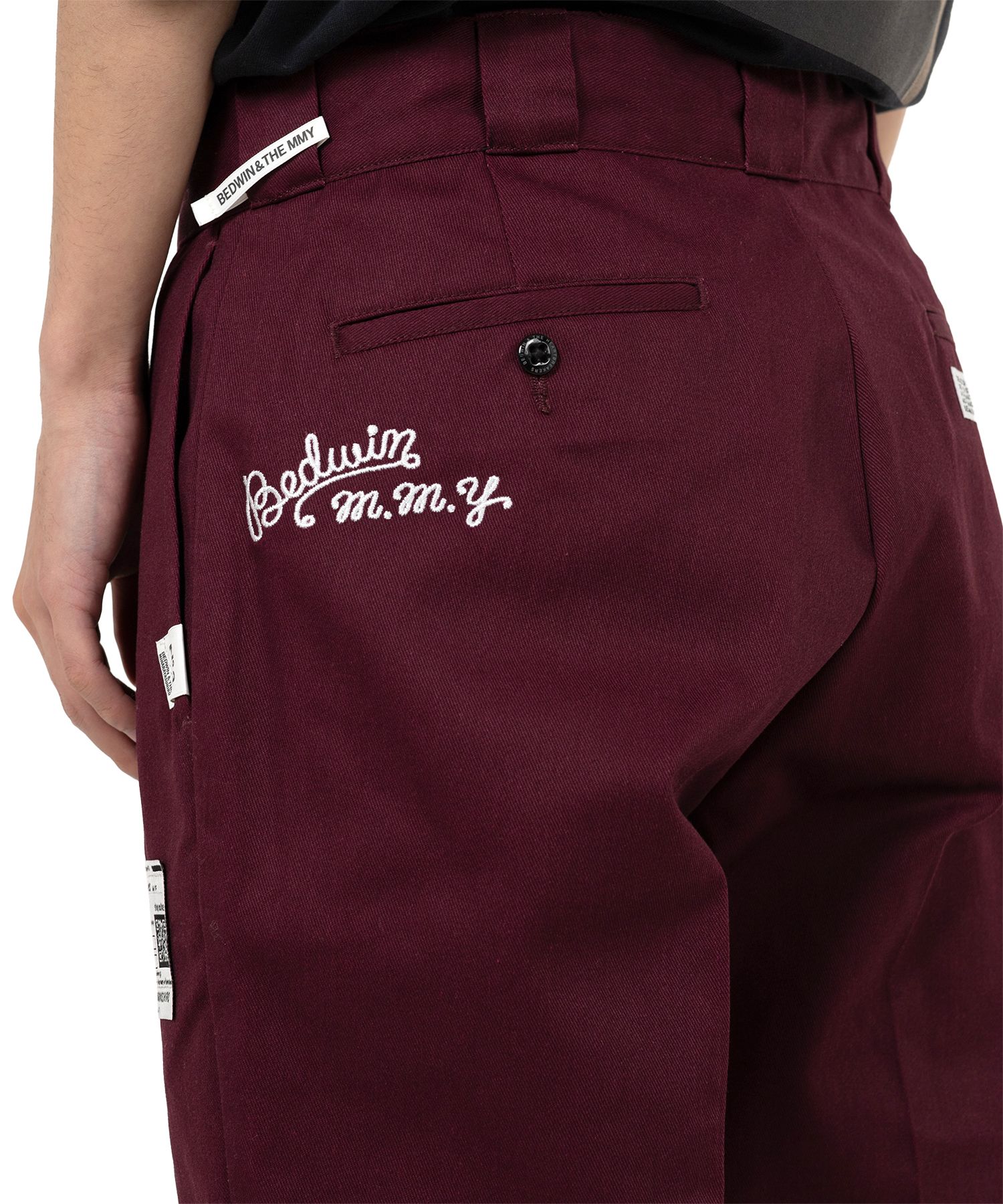 "BEDWIN & THE MMY × Dickies” Clopped Pants