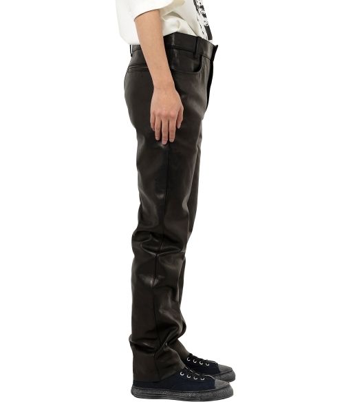 "MASSES x MMY" Horse Leather Pants