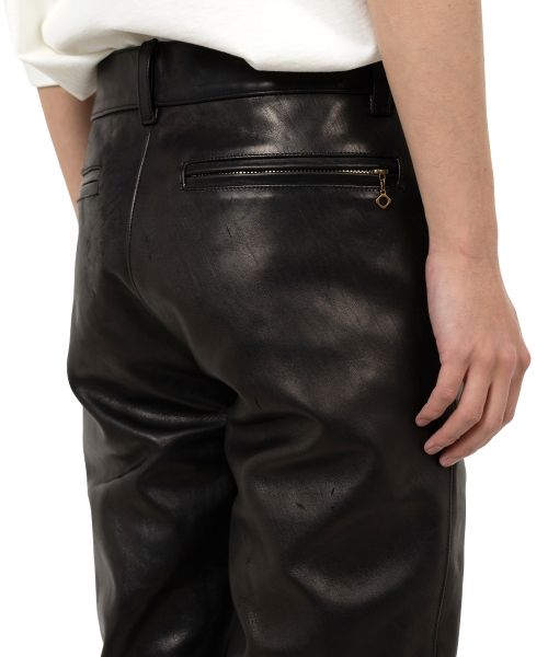 "MASSES x MMY" Horse Leather Pants