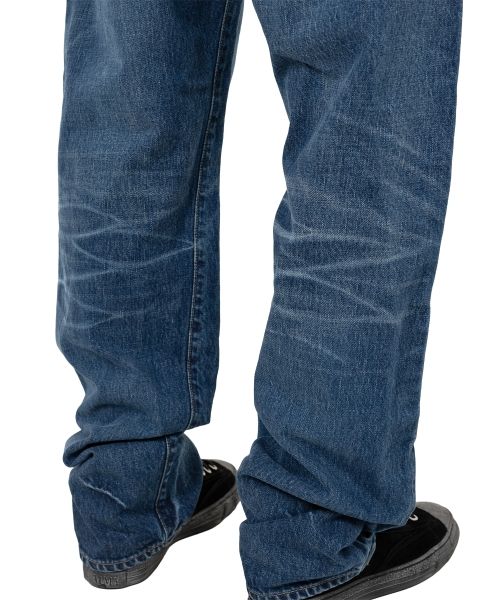 "MASSES x MMY" Hard Wash Denim Pants