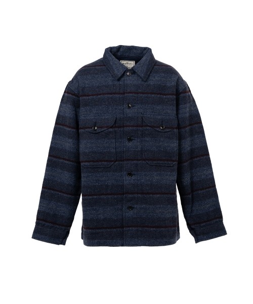 "MASSES x MMY" Wool Blanket Shirt