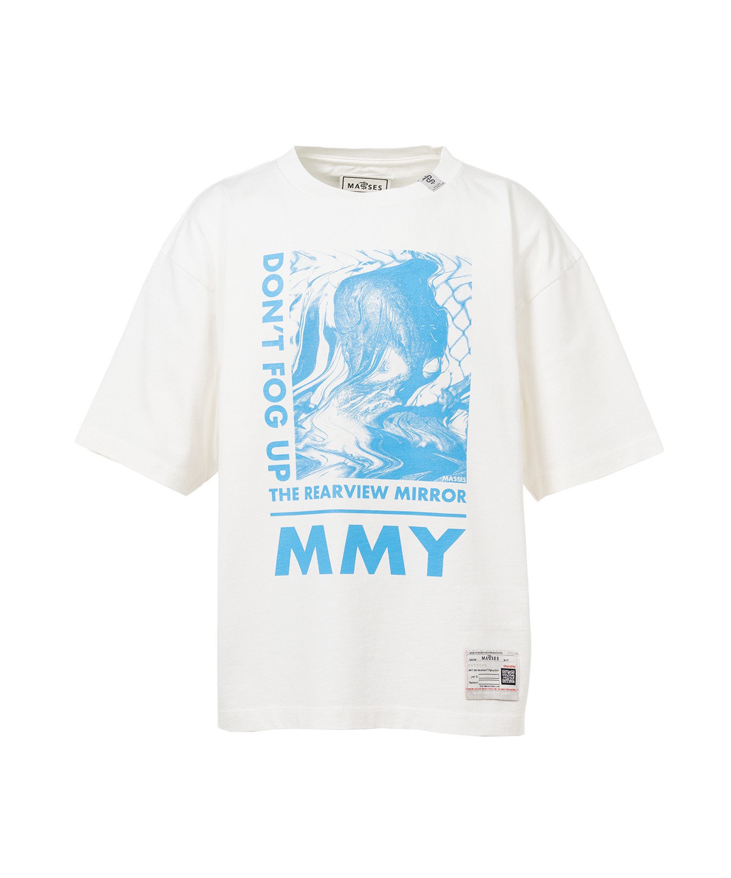"MASSES x MMY" Don't Fog Up Print T-shirt