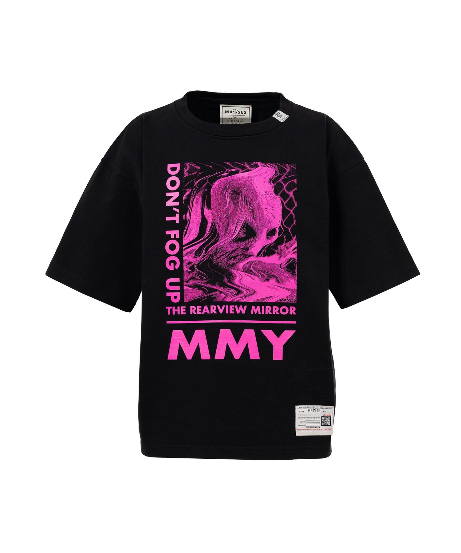 "MASSES x MMY" Don't Fog Up Print T-shirt