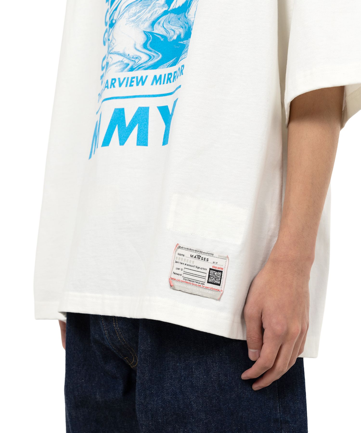 "MASSES x MMY" Don't Fog Up Print T-shirt