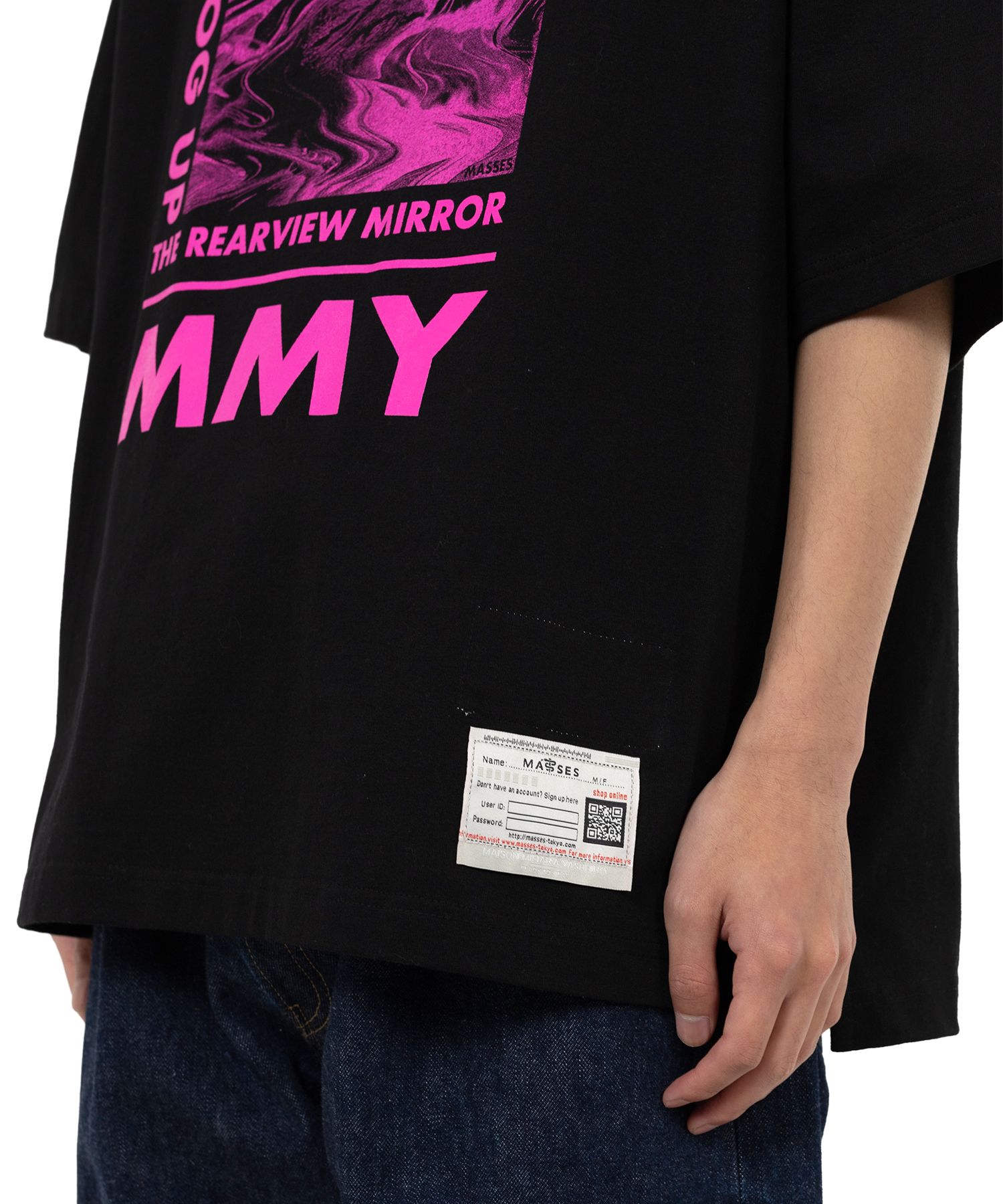 "MASSES x MMY" Don't Fog Up Print T-shirt