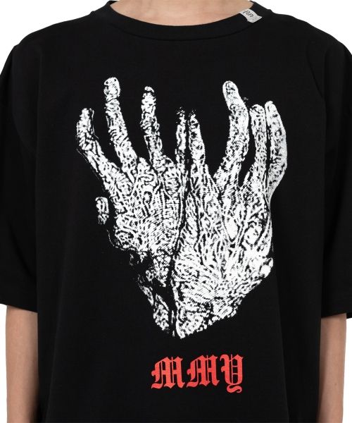 "MASSES x MMY" Hands Print T-shirt