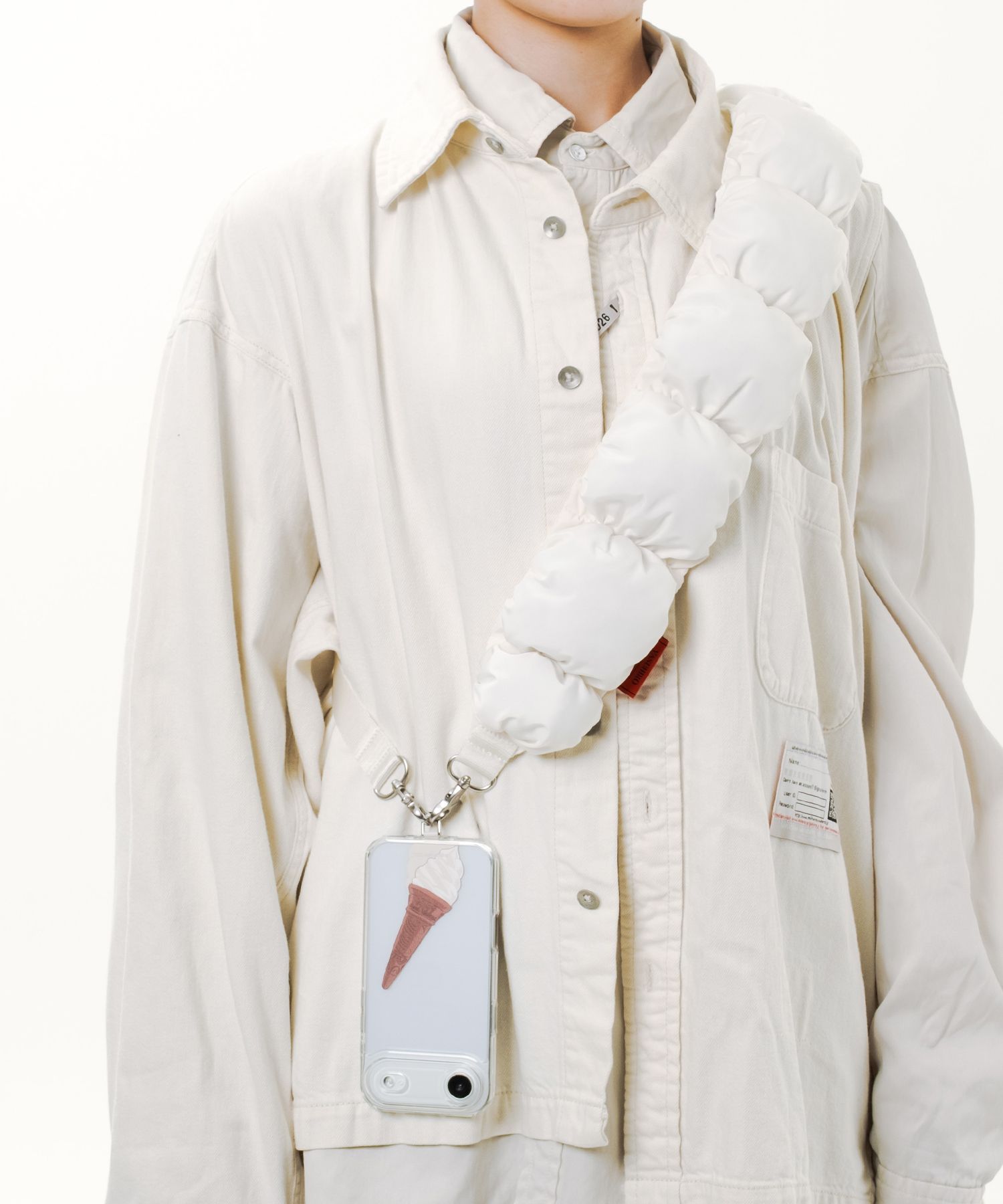 "Topologie x MMY" Extra Puff Puffer Strap