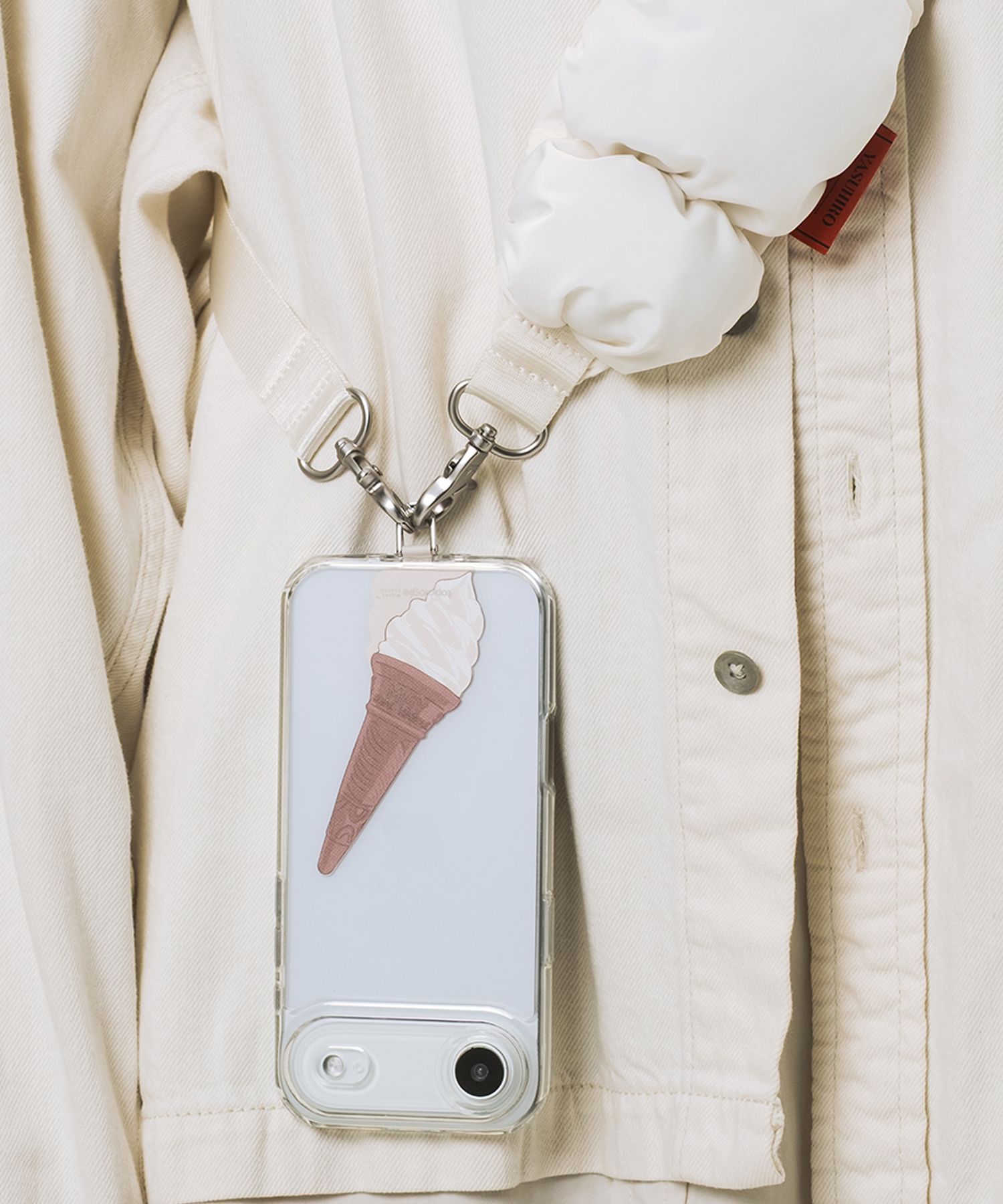 "Topologie x MMY" Soft Serve Phone Strap Adapter