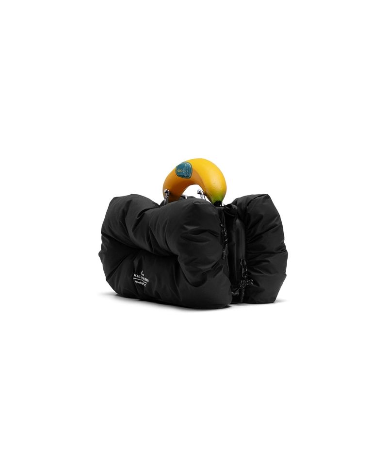 "Topologie x MMY" Bottle Sacoche Black Extra Puff Medium Matt Coated