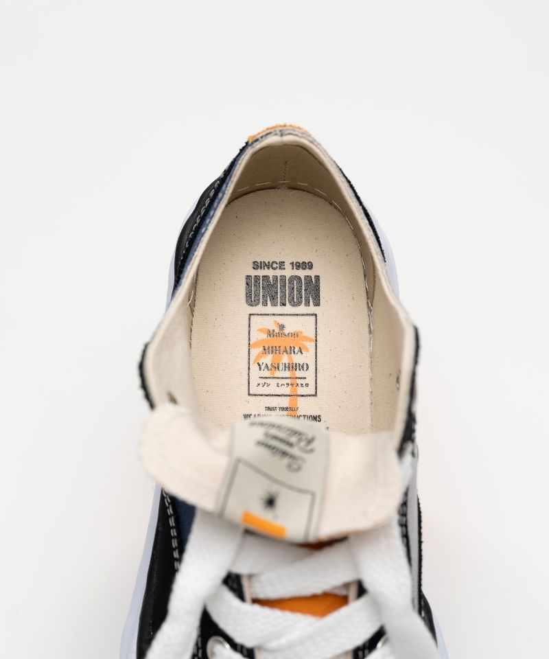 UNION  x MMY"PETERSON" OG Sole Panel Color Canvas Low-top Sneaker