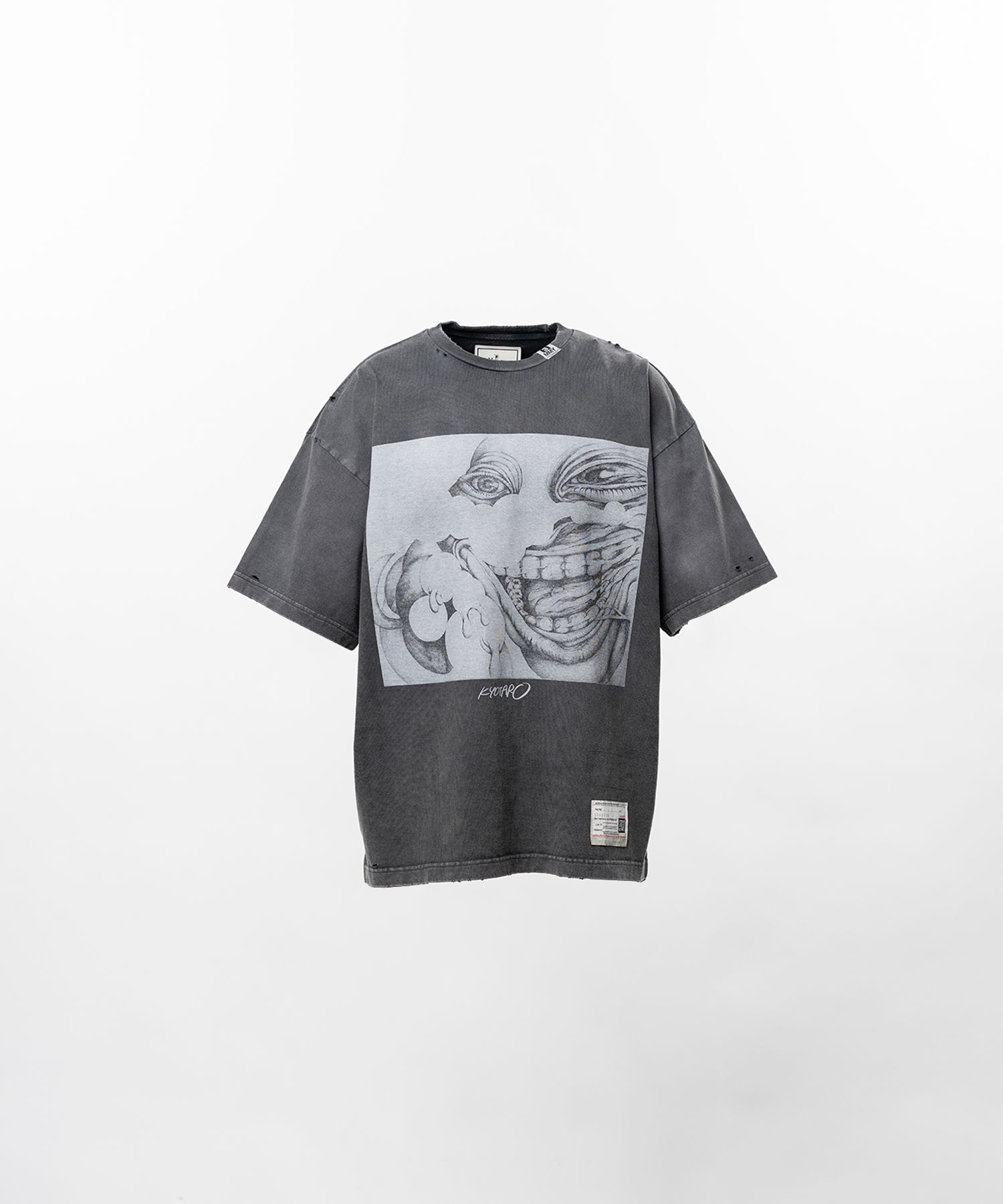 "KYOTARO x MMY"  Printed T-shirt