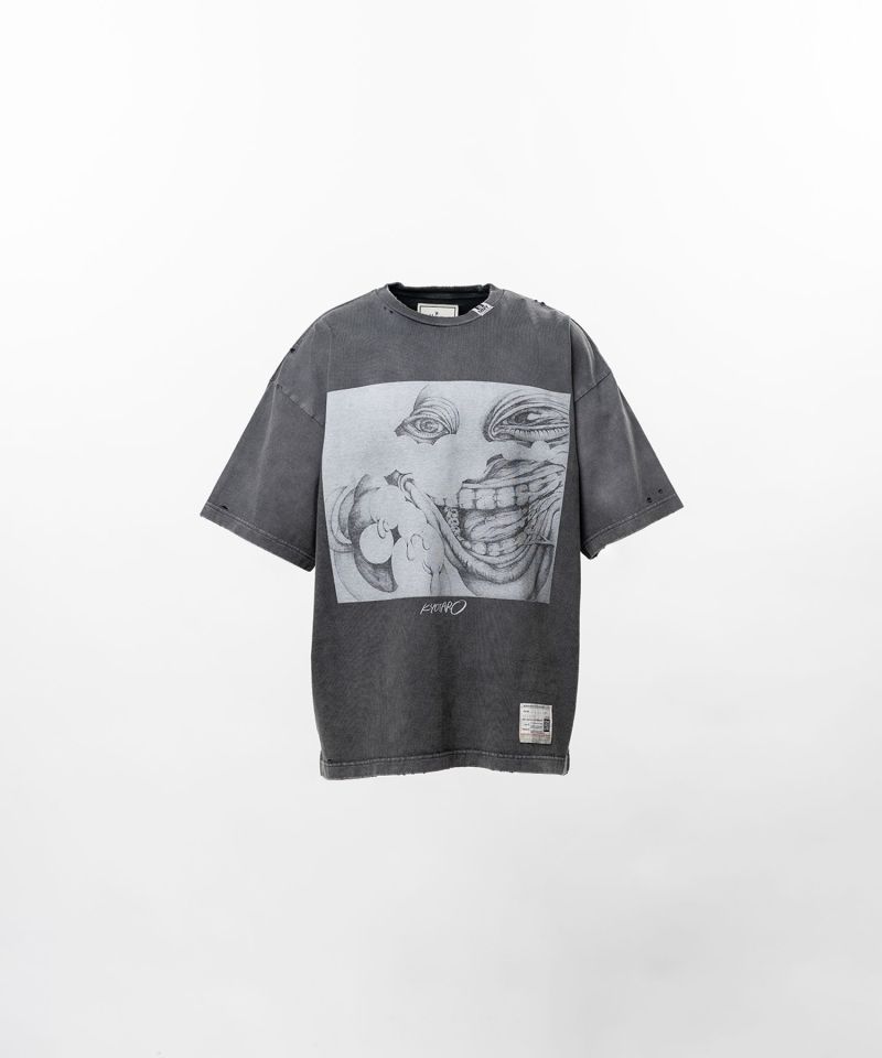 "KYOTARO x MMY"  Printed T-shirt