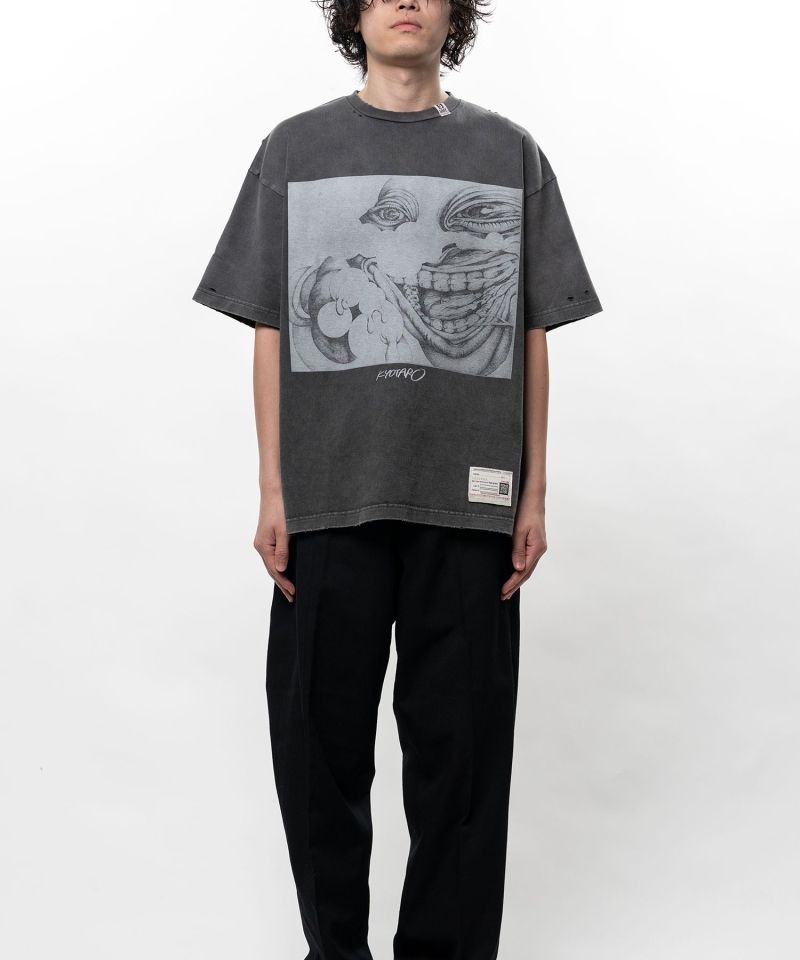 "KYOTARO x MMY"  Printed T-shirt
