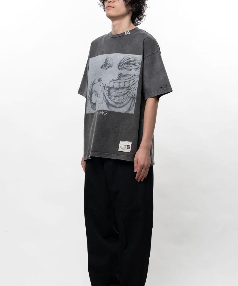 "KYOTARO x MMY"  Printed T-shirt