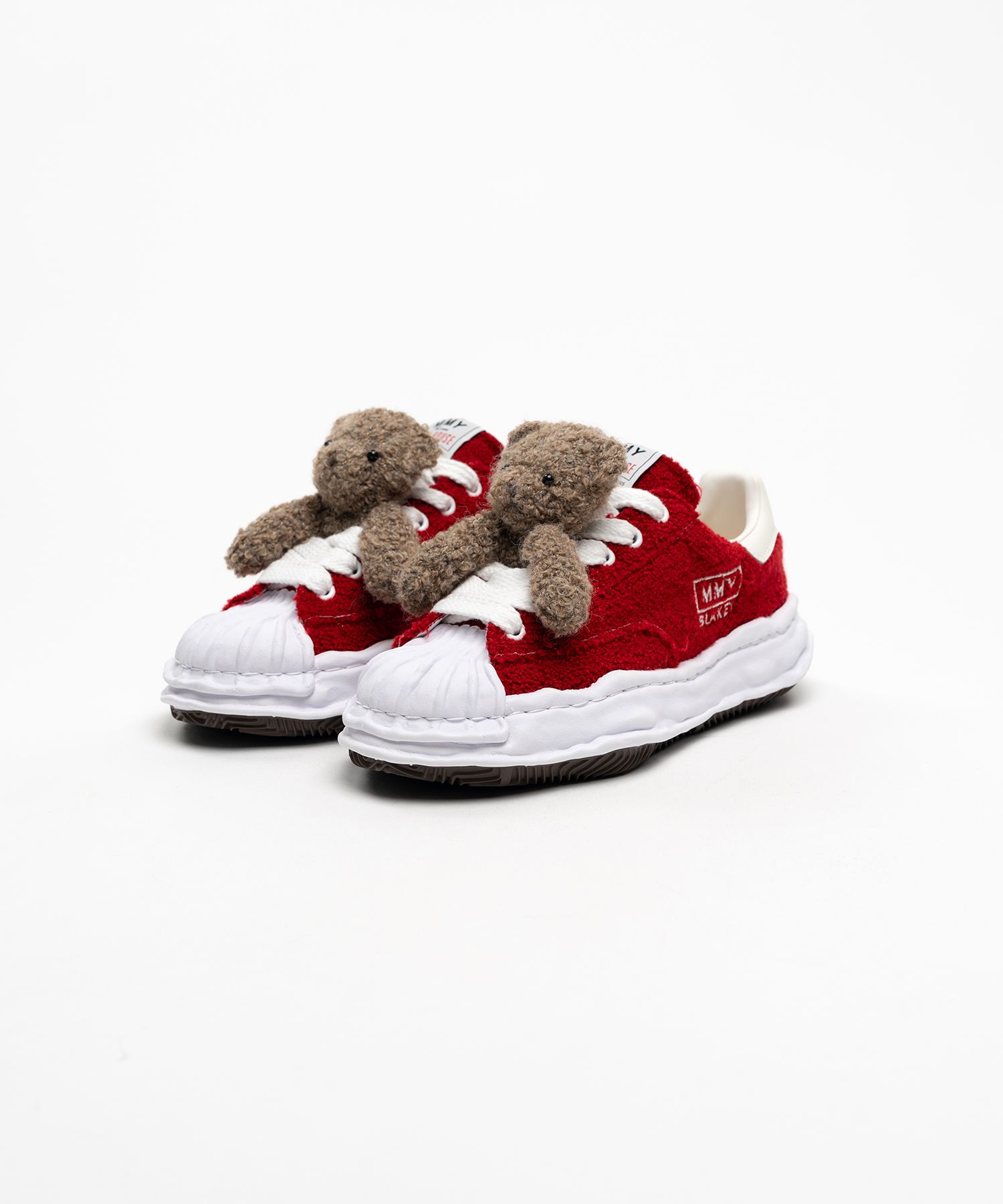 PINK HOUSE x MMY "BLAKEY"OG Sole Chenille Embroidey Low-top Sneaker