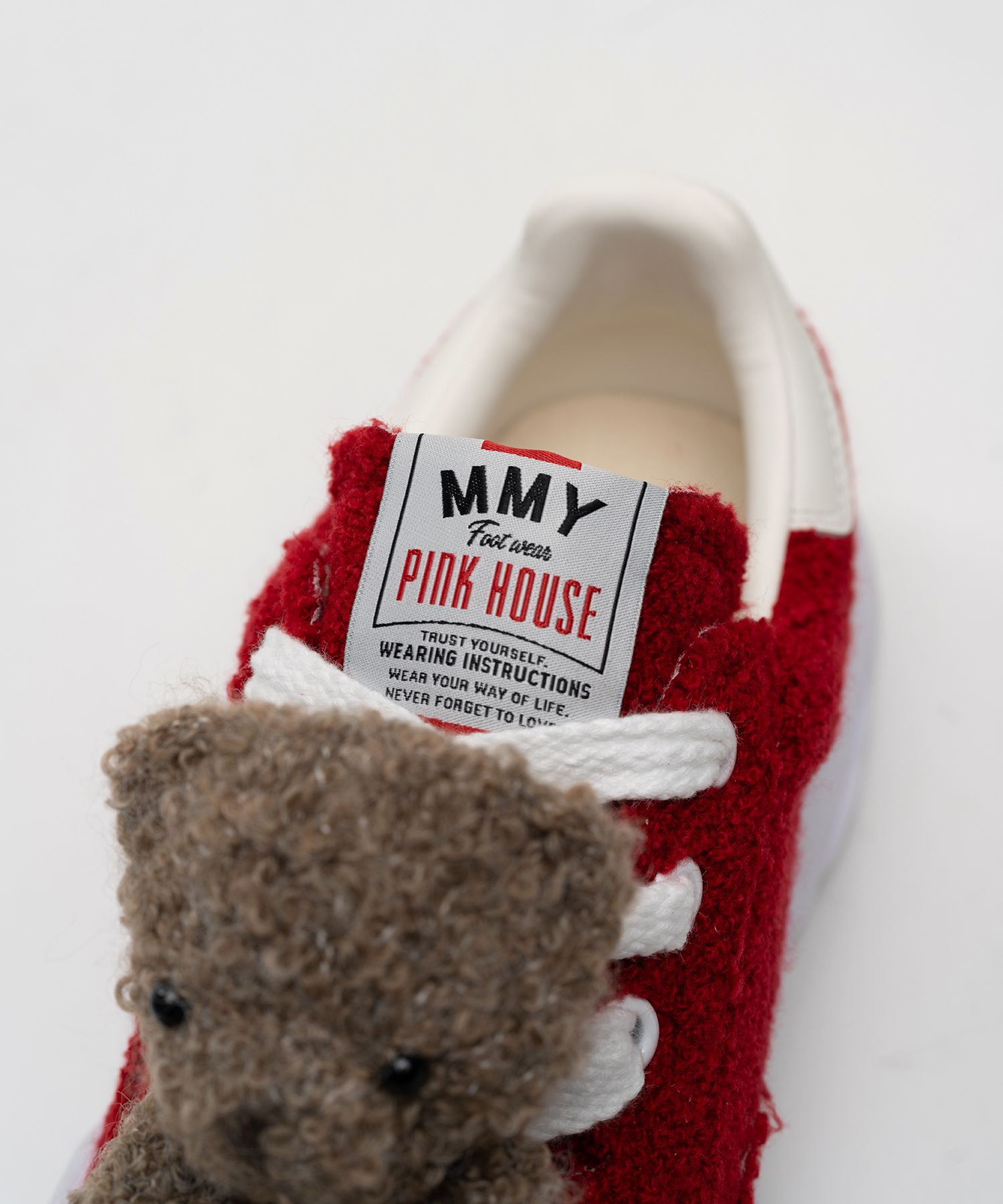 PINK HOUSE x MMY "BLAKEY"OG Sole Chenille Embroidey Low-top Sneaker