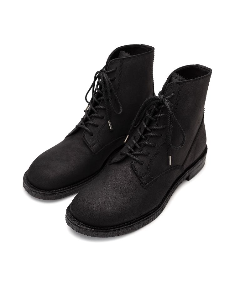 Suede Derby Boots