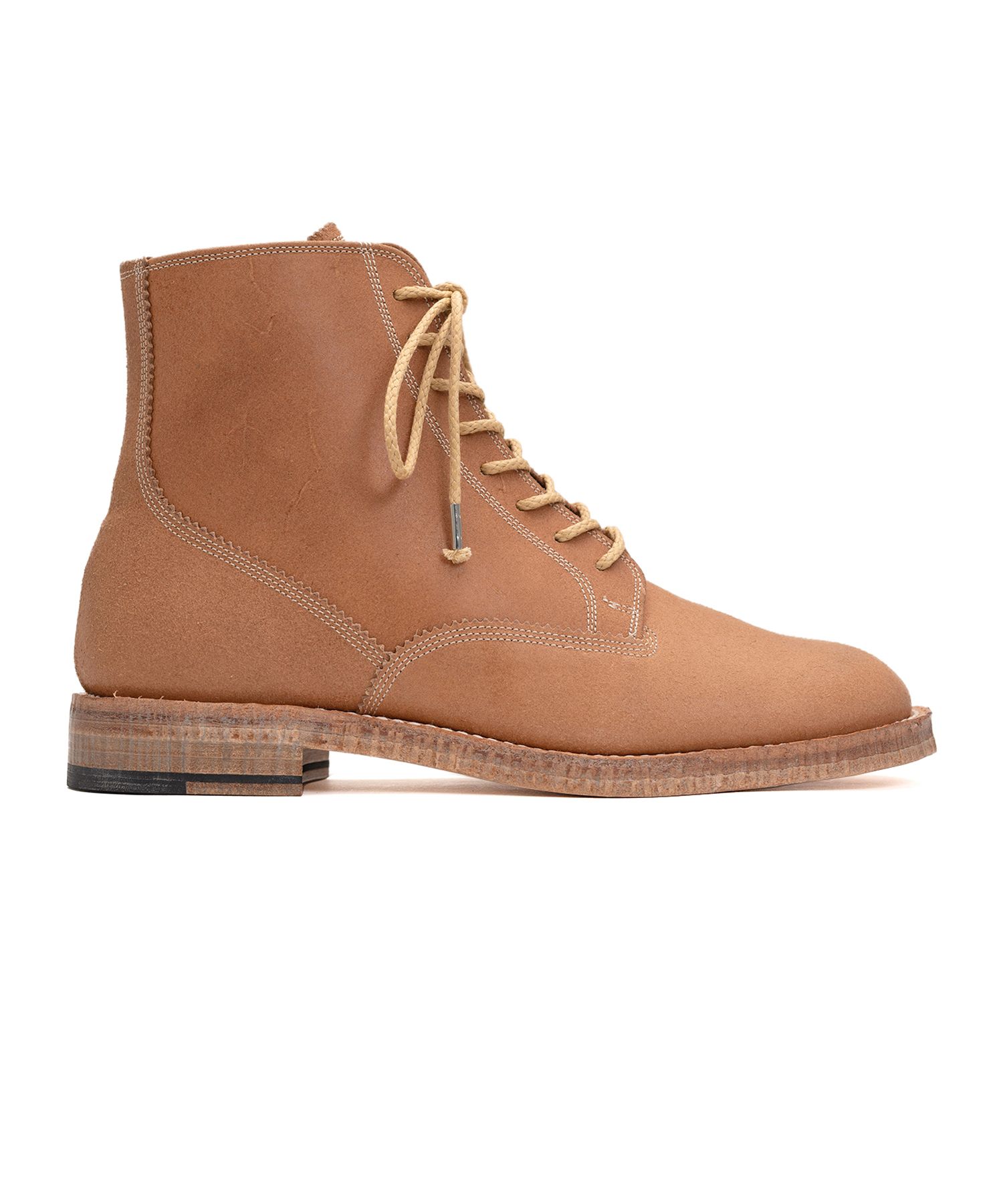 Suede Derby Boots