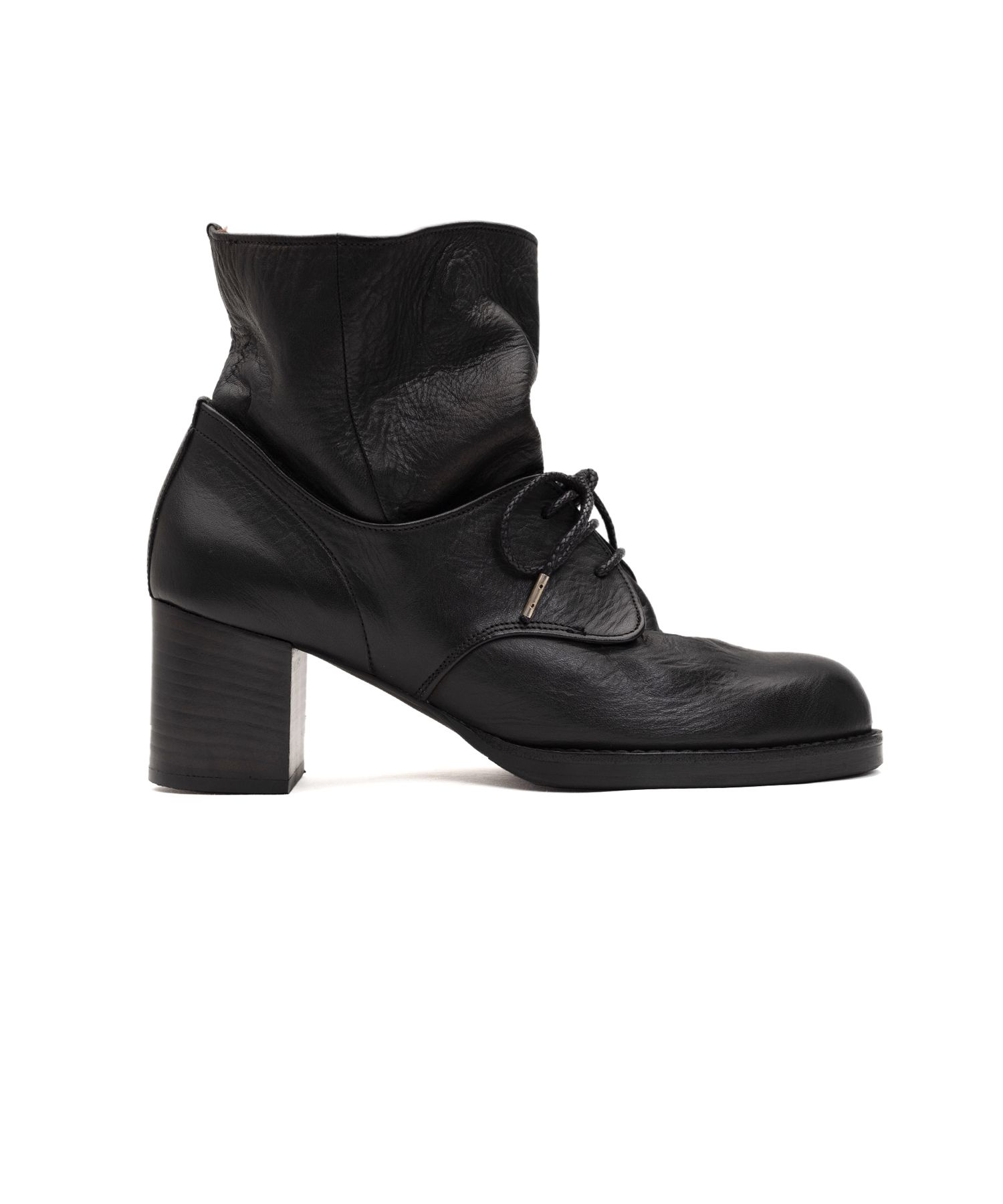 Double Leather Boots