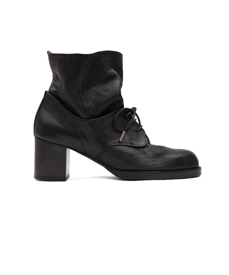 Double Leather Boots