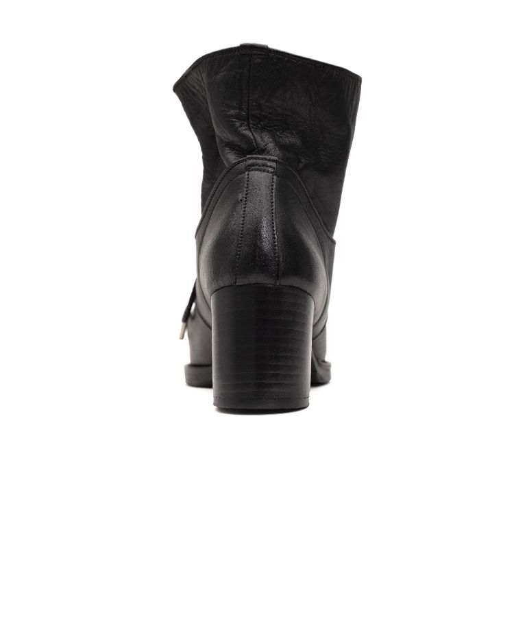 Double Leather Boots