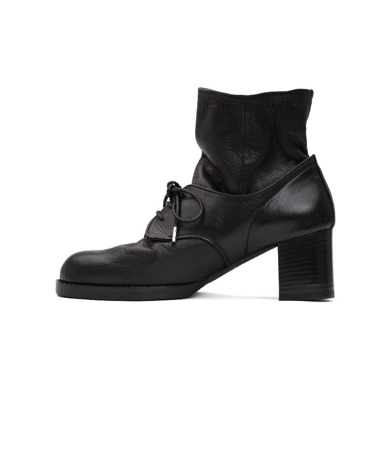 ミハラヤスヒロ　ブーツ LIMI feu x Maison MIHARA YASUHIRO Lace-Up Boots(24.5 White x
