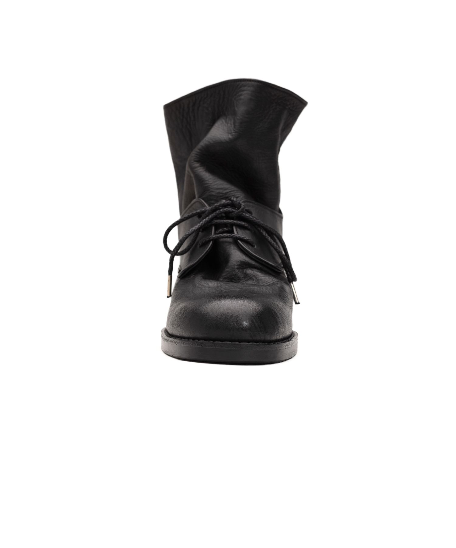 Double Leather Boots